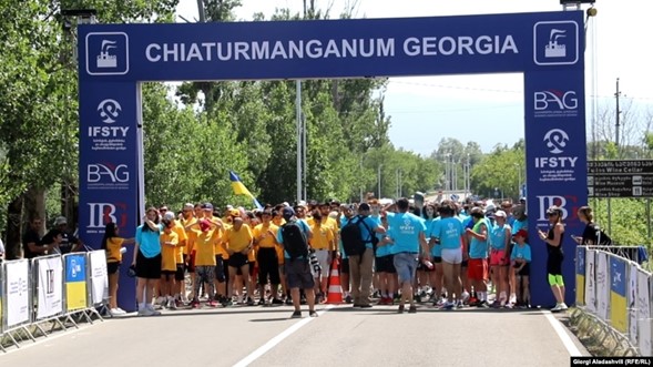 У Грузії організували благодійний забіг на підтримку України