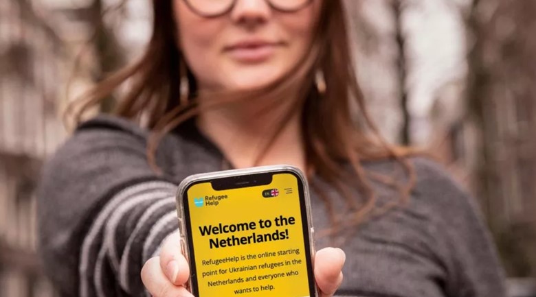 У Нідерландах запустили довідкову онлайн-платформу для біженців з України