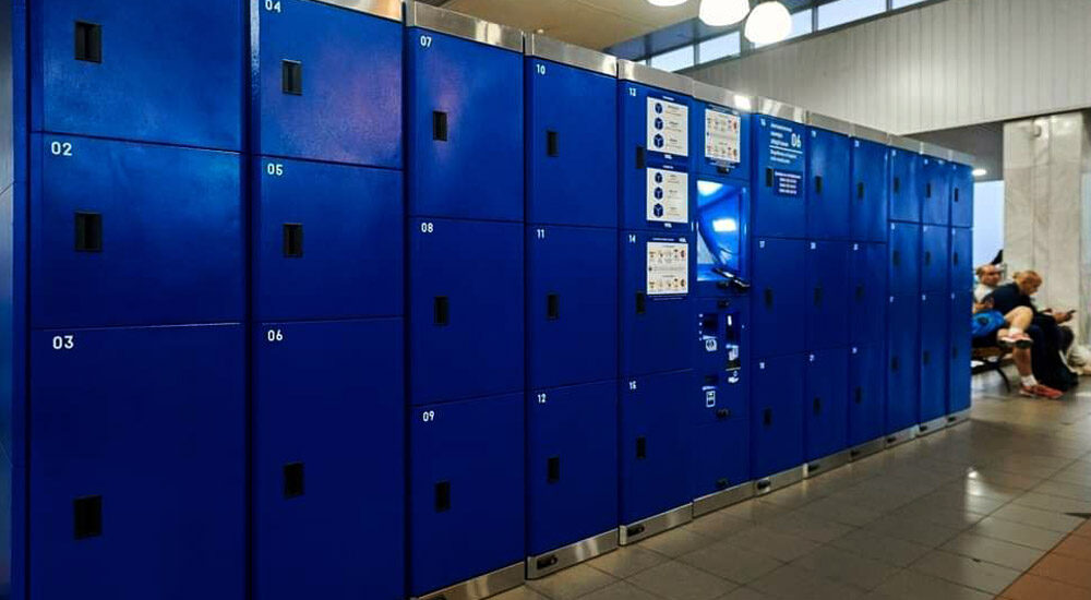 На Центральний залізничний вокзал столиці повернули автоматичні камери схову