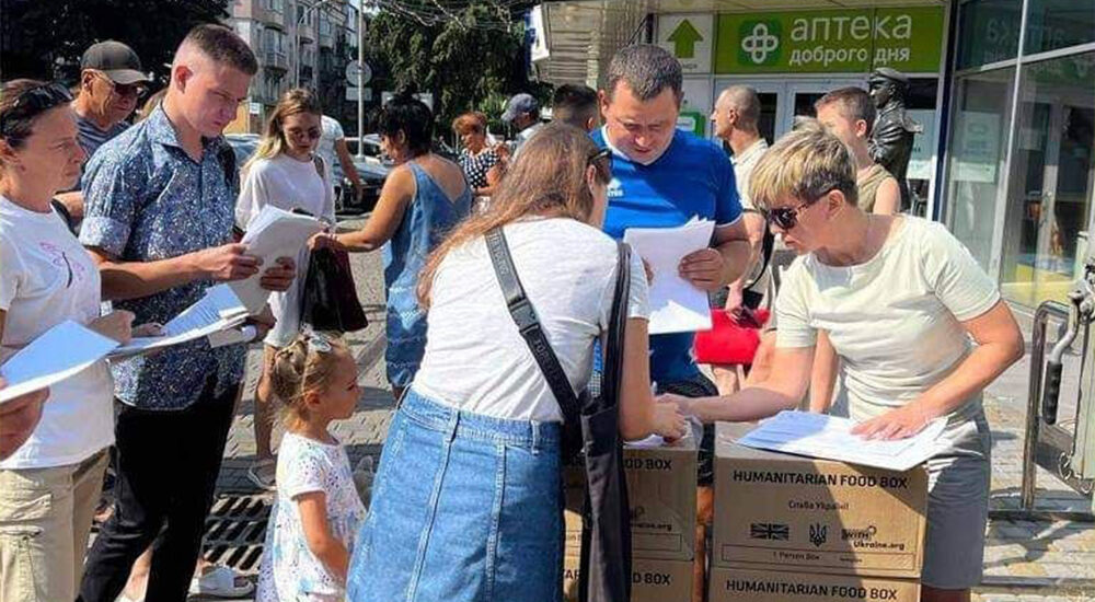 За тиждень майже 1 тисяча переселенців із Рубіжного отримали гумдопомогу