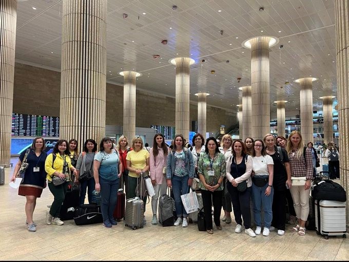 Психологи та соціальні працівники з України прибули на навчання до Ізраїлю