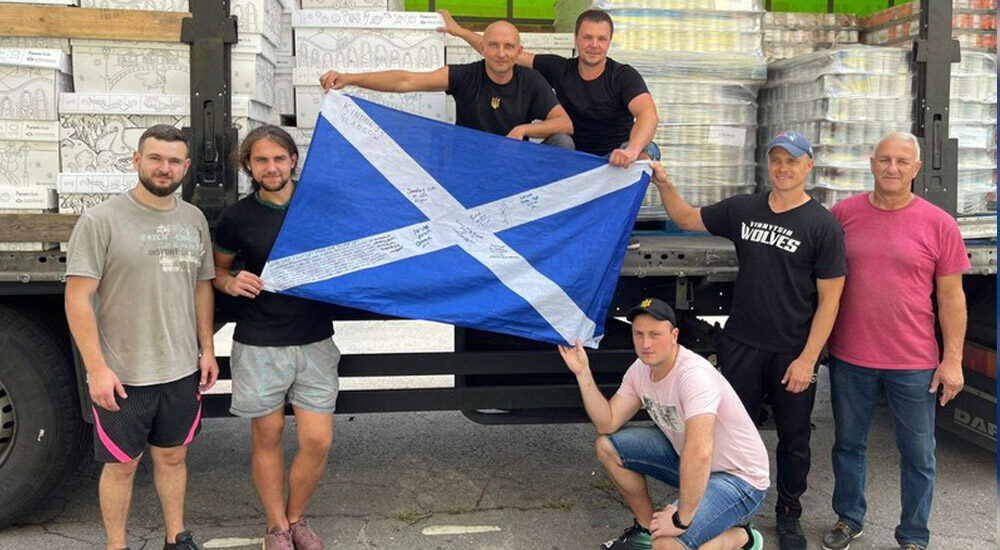 Шотландські волонтери передали на Вінниччину гуманітарну допомогу для дітей