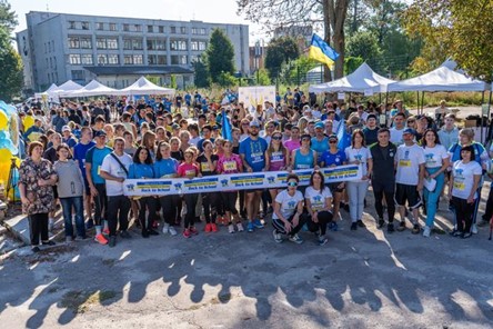 Понад 90 тисяч гривень зібрали в Житомирі під час благодійного забігу на підтримку українських дітей