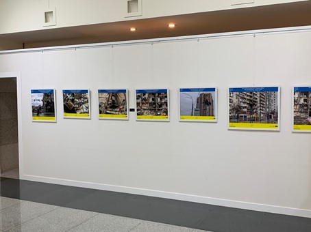 Виставку, присвячену війні в Україні, показали у Південній Кореї