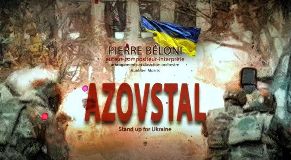Французький виконавець випустив кліп на пісню, присвячену захисникам Маріуполя