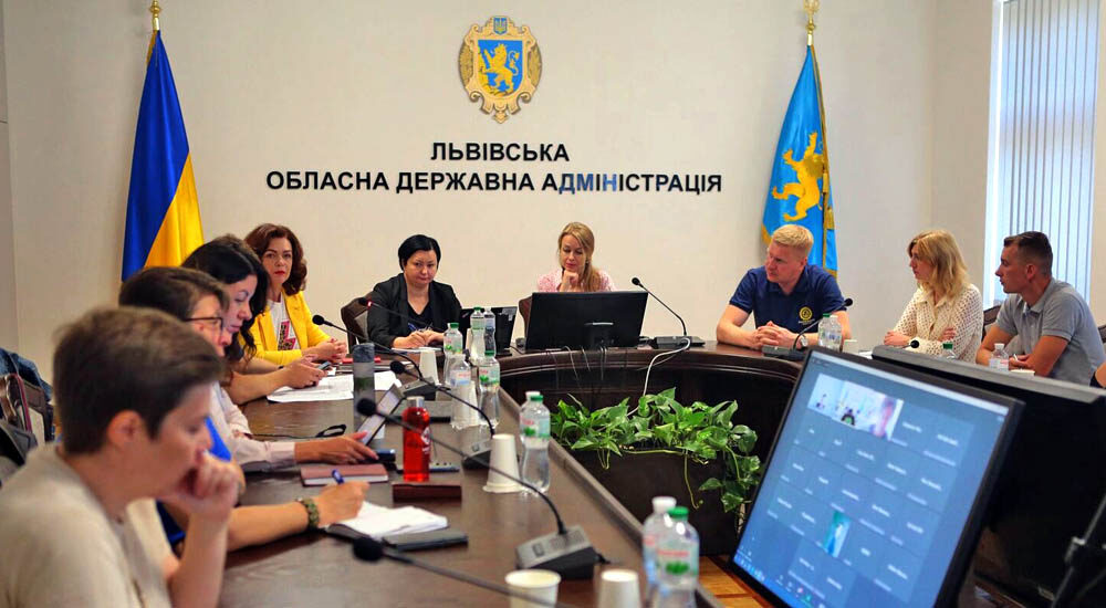 На Львівщині міжнародні партнери допомагатимуть у підтримці та розміщенні ВПО