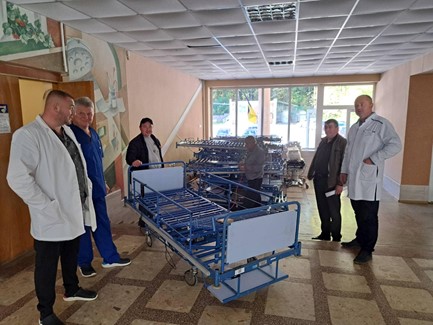 Українці у Данії передали Калуській громаді фуру медичної допомоги