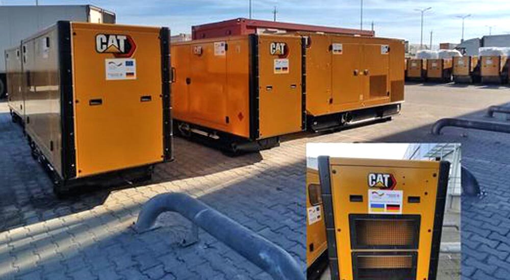 Німеччина передала українським рятувальникам 14 генераторів