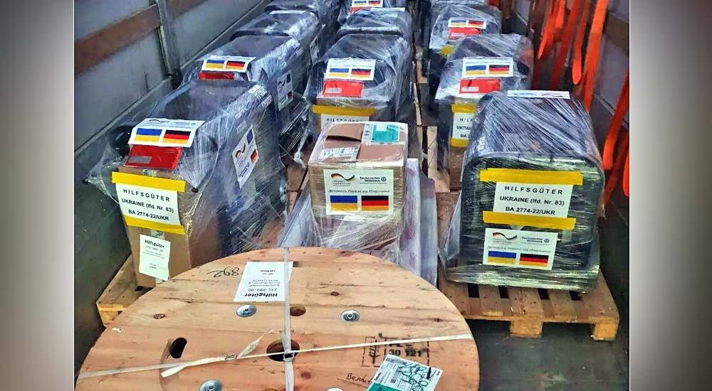 Німеччина передала громаді на Миколаївщині гуманітарну допомогу