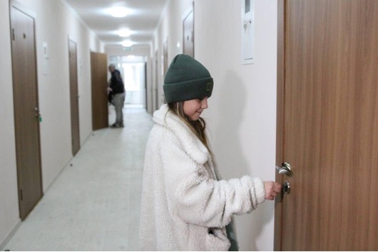 У Кременчуці родинам переселенців надали житло