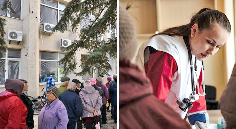 На Донеччині працюють медики міжнародної організації «Лікарі без кордонів»
