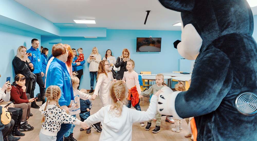 У Вінниці відкрили дитячий простір в укритті