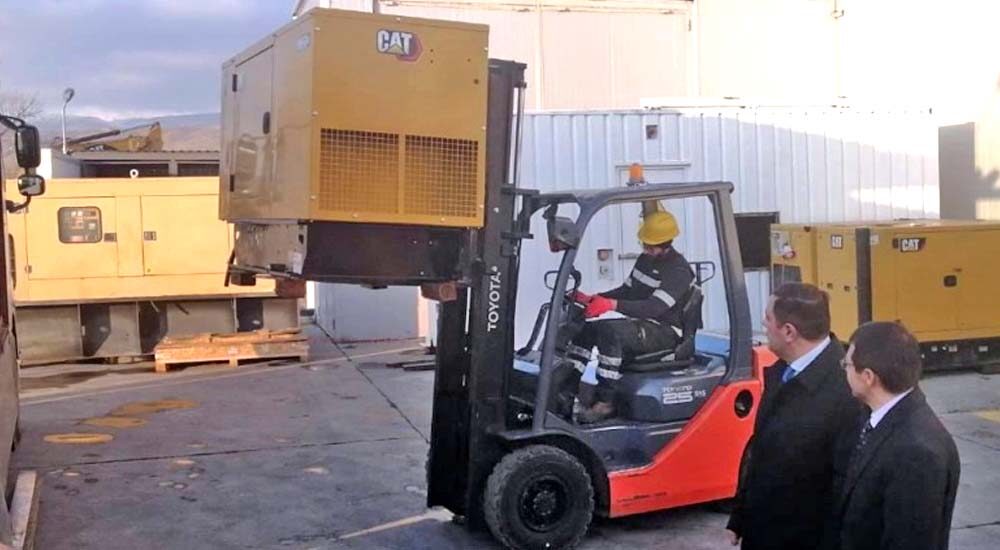 Грузія передала Україні потужні генератори