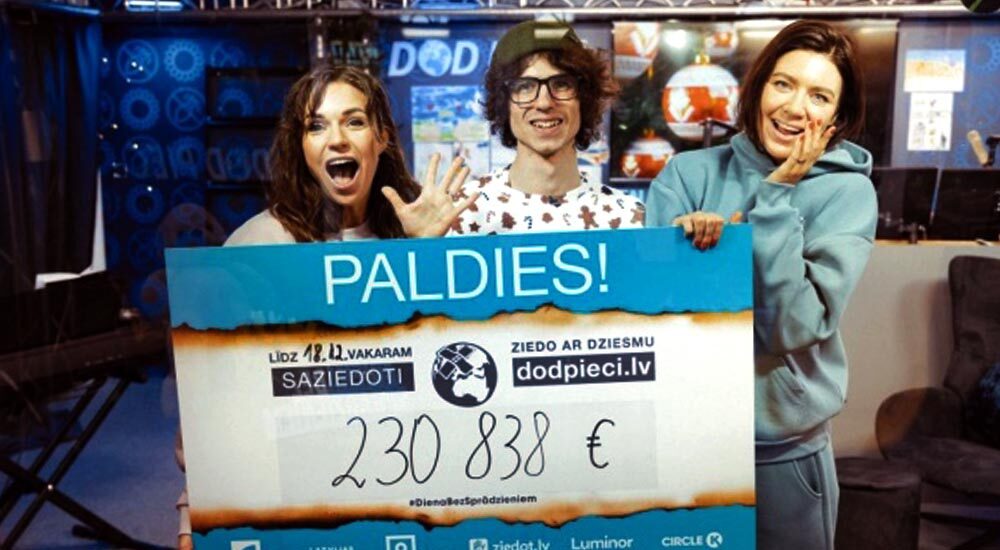 Благодійний марафон у Латвії вже зібрав €230 тисяч для українських дітей