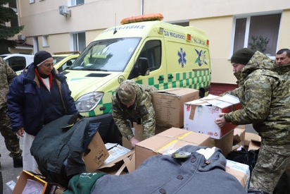 Гуманітарна допомога з Іспанії допоможе нашим лікарям рятувати життя бійців
