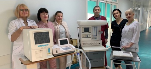 У Херсонську лікарню передано медичне обладнання