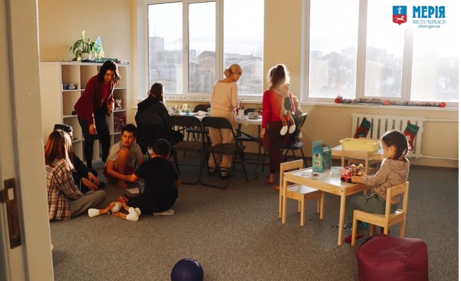 У новому шелтері в Черкасах знайшли прихисток сотні переселенців