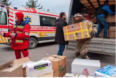 За період дії воєнного стану Україна вже отримала понад 10 тисяч тонн медичної гуманітарної допомоги