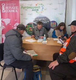 На Львівщині переселенці з Луганщини отримали засоби гігієни від міжнародних донорів