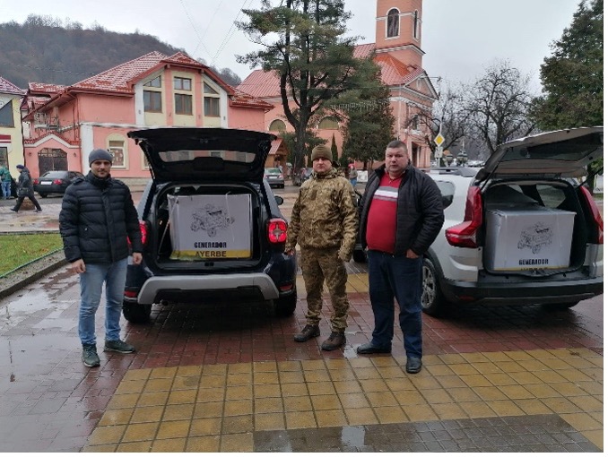 У Румунії діаспора придбала електрогенератори для України