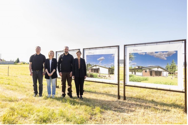 На Харківщині збудують перший будинок для багатодітної сім’ї, що втратила житло через війну