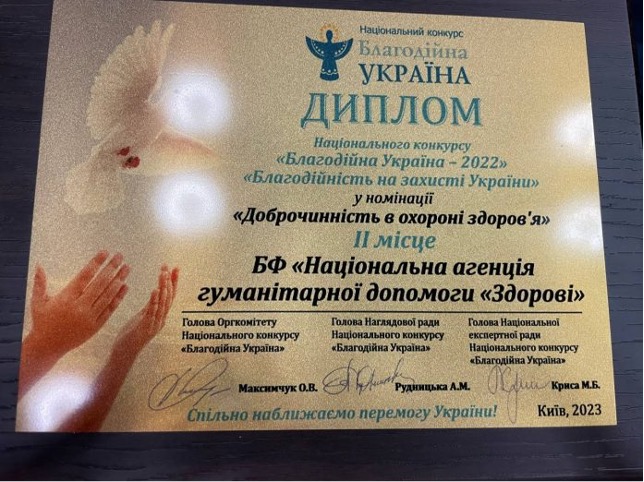 У Києві нагородили переможців Національного конкурсу благодійників