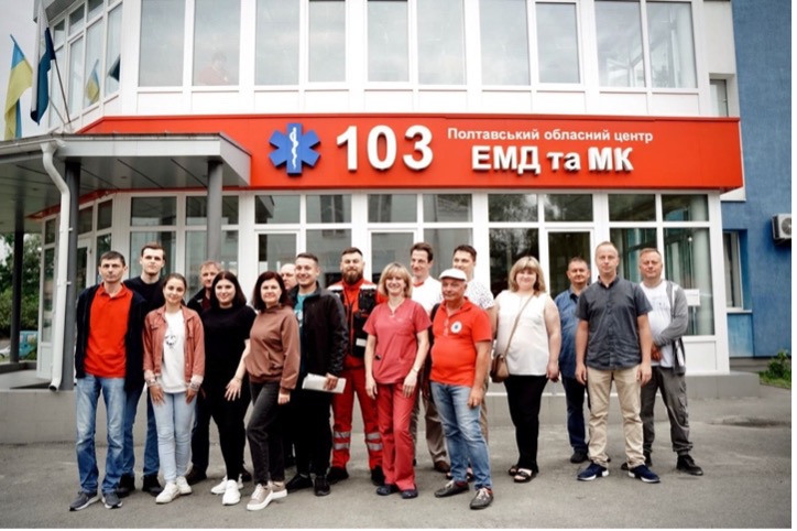 Лікарям Херсонщини допомагають колеги з Полтавської області