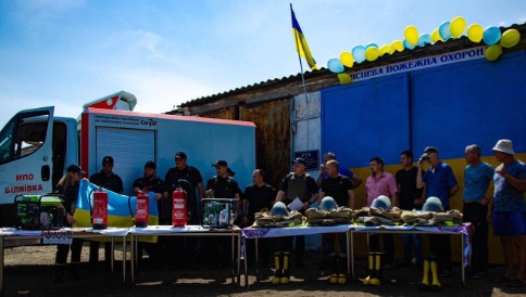 На Херсонщині відкрили десяту бригаду пожежної охорони