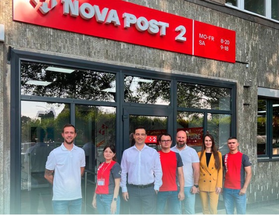 Нова пошта відкрила друге відділення в Німеччині