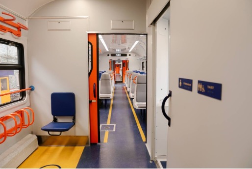 Укрзалізниця запустила інклюзивний електропотяг