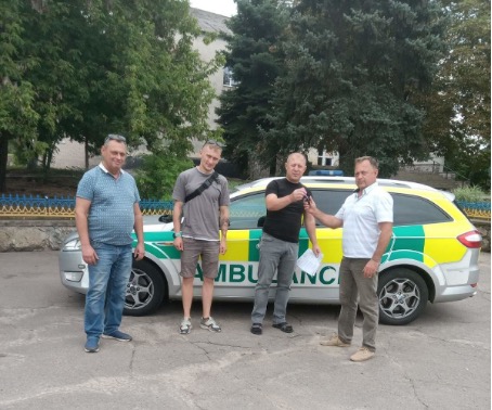 Медики на Херсонщині отримали нову автівку для роботи