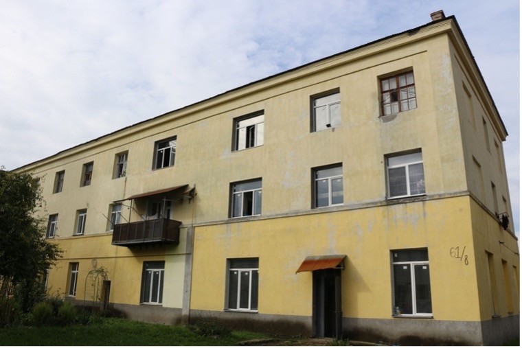 На Львівщині реконструюють будівлю для проживання ВПО