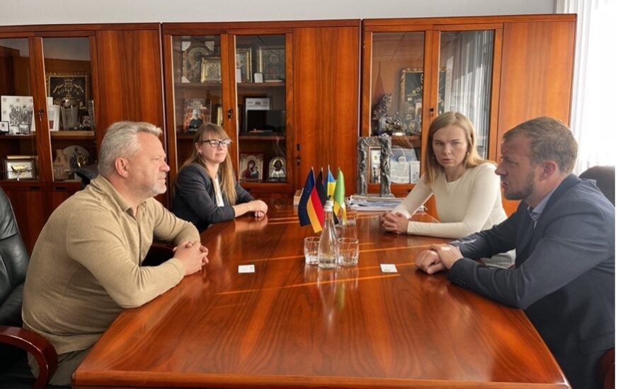 Німецька урядова компанія обіцяє допомогти у пошуку інноваційних рішень для відновлення Бучі