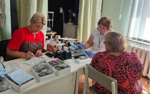 Одеські медики допомагають мешканцям Херсонщини