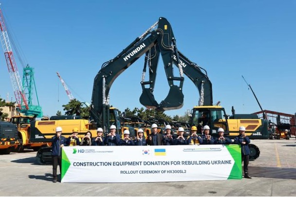 Миколаївщина отримує будівельну техніку у межах співпраці з Кореєю