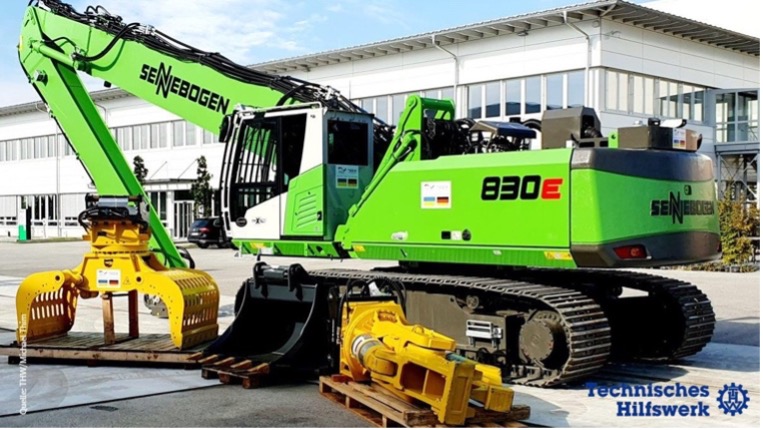 Німеччина передала спецтехніку для підтримки прифронтових територій України