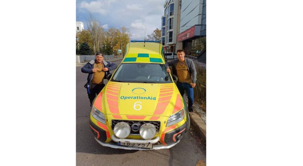 У Херсоні з’явився спеціальний автомобіль для евакуації важкохворих людей