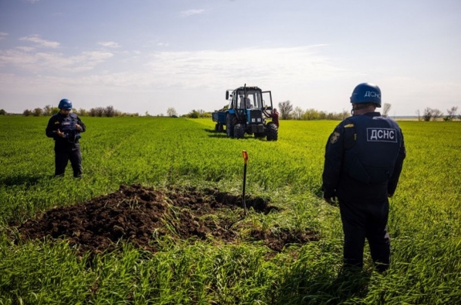Протягом листопада сапери обстежили понад 17 тисяч гектарів земель сільгосппризначення