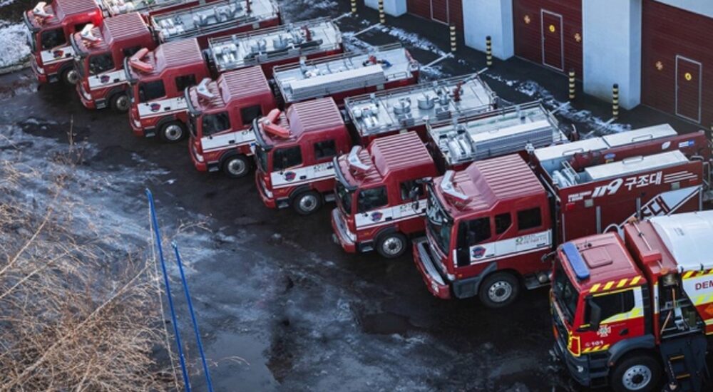 Рятувальники Дніпропетровщини отримали партію спецмашин від Південної Кореї