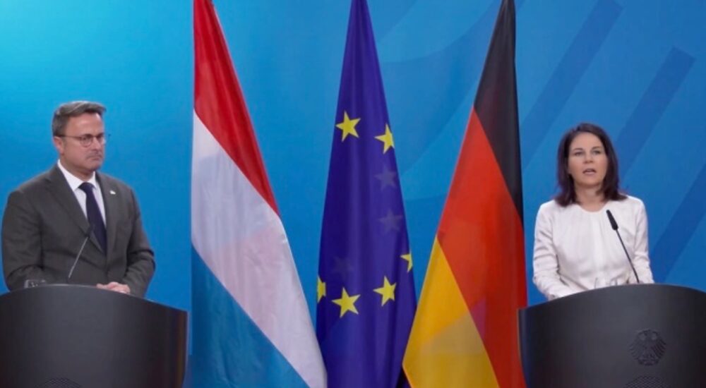 Німеччина і Люксембург продовжать підтримку України –– глави МЗС