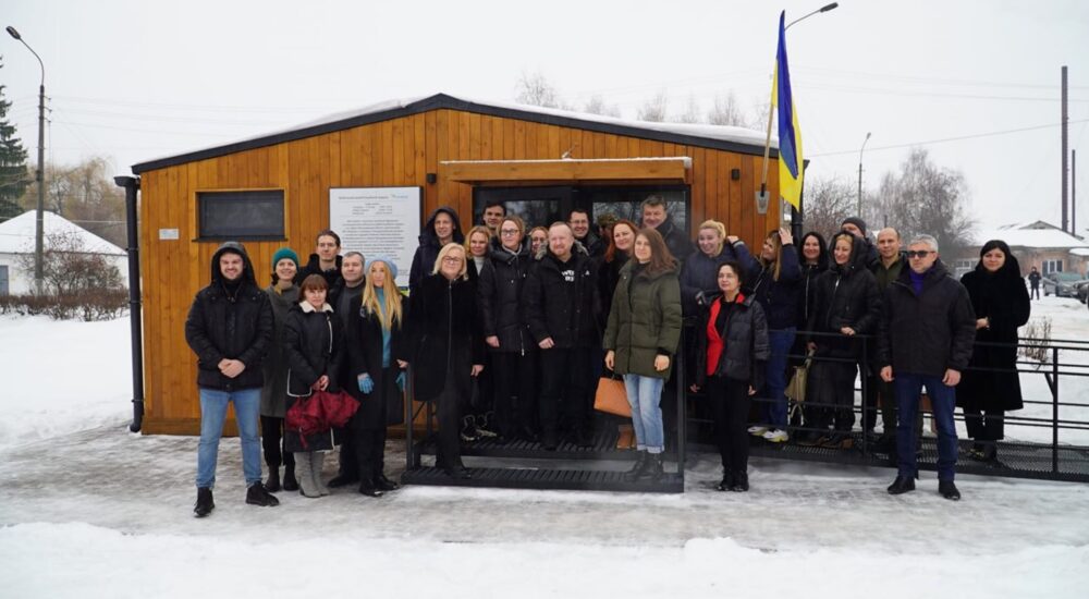 У місті Овруч на Житомирщині відкрили новий мобільний реабілітаційний модуль