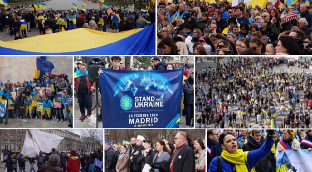 24 лютого на підтримку України провели більше тисячі заходів у 69 країнах
