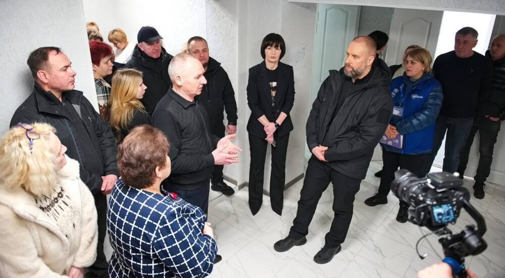 На Харківщині облаштували багатоквартирний комплекс для ВПО