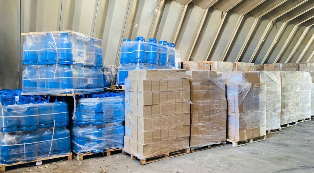 Дніпропетровщина отримала від Чехії пів тисячі газових обігрівачів