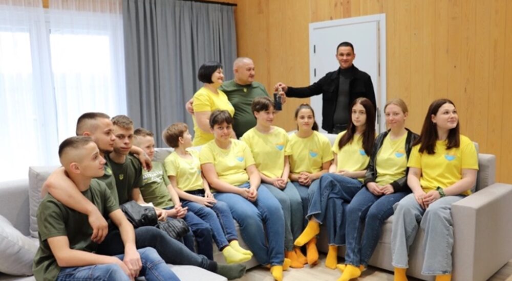 На Львівщині за сприяння фонду Олени Зеленської відкрили будинок сімейного типу