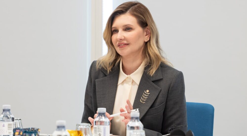 Олена Зеленська представила данським бізнесменам два проєкти підтримки українських дітей