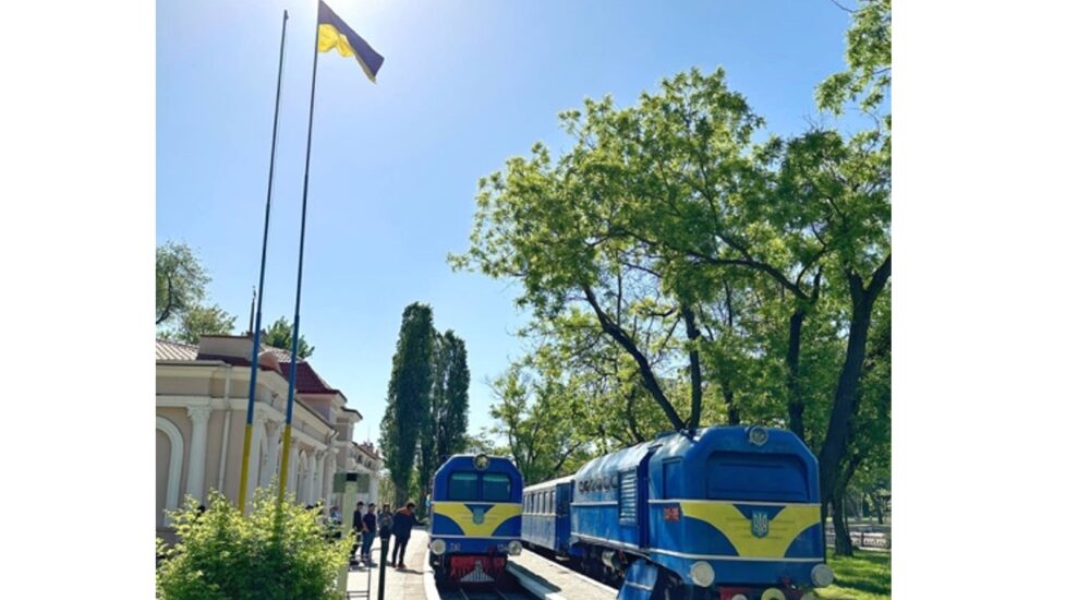У Дніпрі запрацювала дитяча залізниця