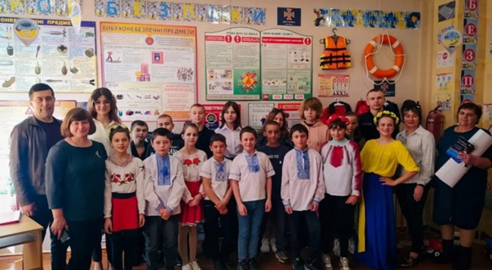 У Снітинській гімназії на Полтавщині відкрили клас безпеки