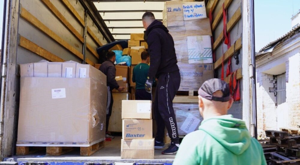 Сумщина отримала гуманітарну допомогу з Данії