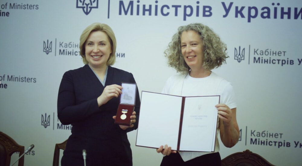Кабінет Міністрів відзначив координаторку ООН в Україні Деніз Браун